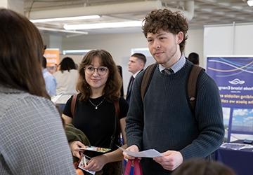 Liberal Studies students at fair