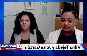 Vilma Tejeda and Joise Garzon participate in 12 Informa interview