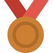 Bronze medal icon