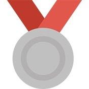 Silver medal icon